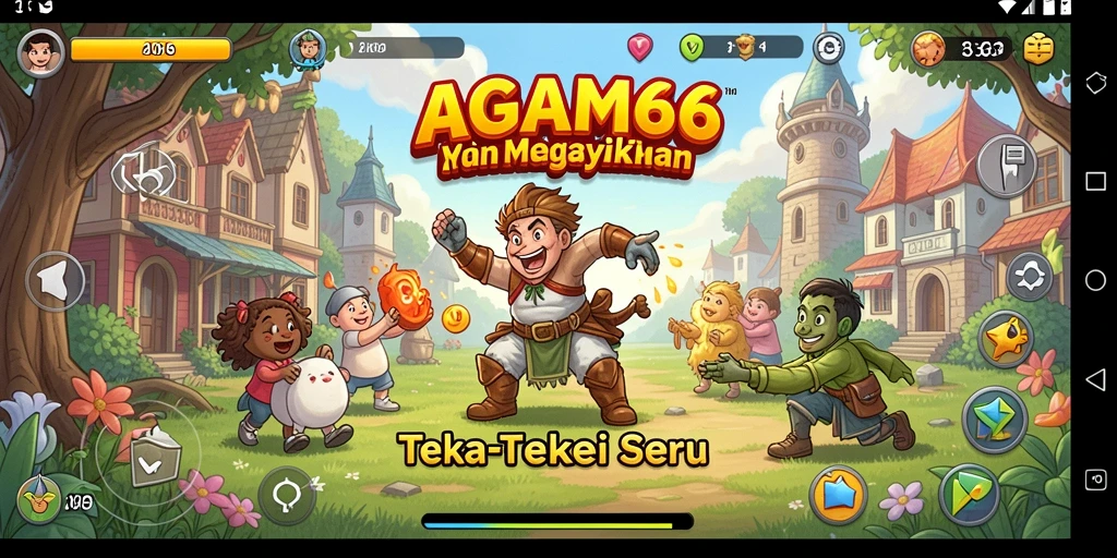 Screenshot AGAM66 menunjukkan gameplay Puzzle yang seru dan menantang.