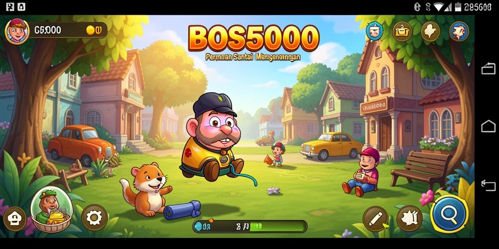 Tangkapan layar gameplay <strong>BOS5000</strong> yang seru dan penuh warna.