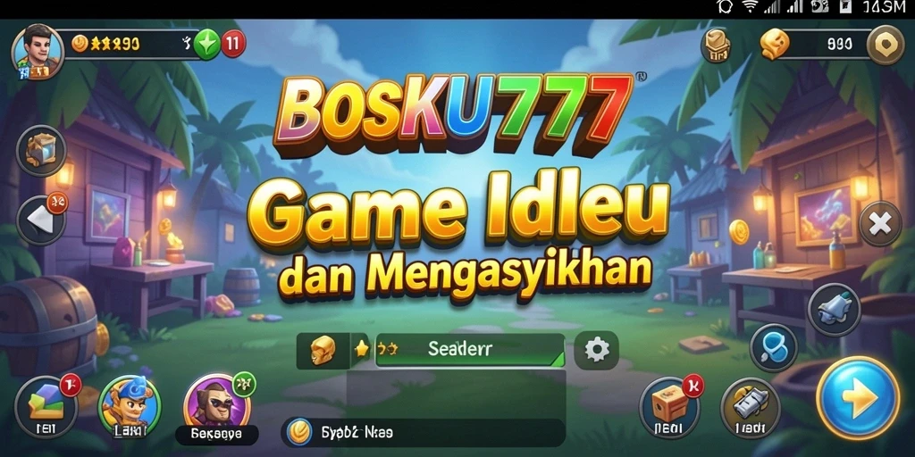 Screenshot BOSKU777 menampilkan gameplay Idle yang mengasyikkan dan intuitif.