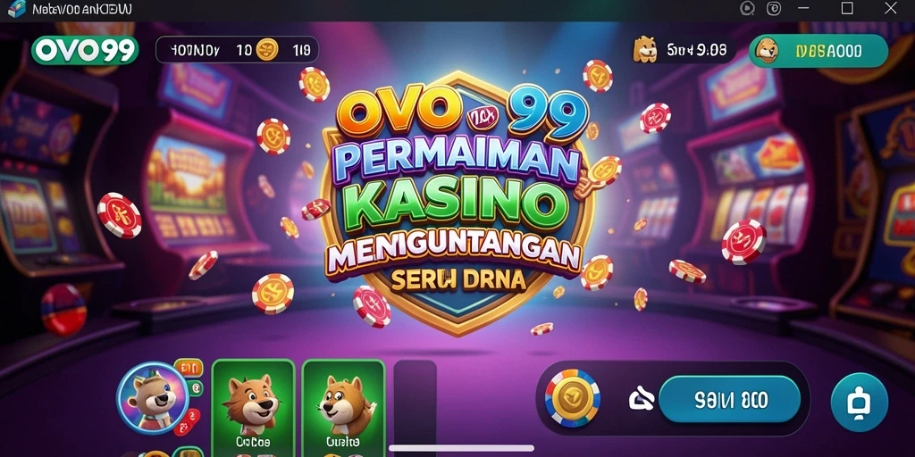 Tampilan menarik dari gameplay OVO99 yang mendebarkan.