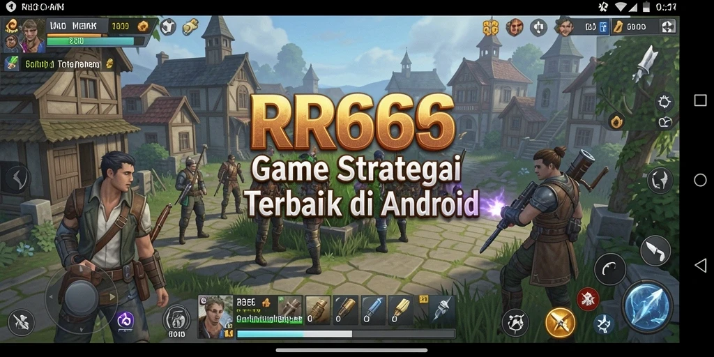 Tampilan gameplay menarik dari RR666 saat pertempuran terjadi.