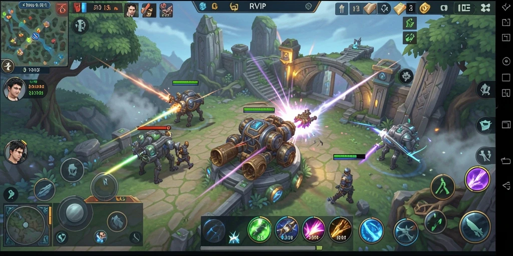 Tampilan gameplay SLG yang menawan dan strategis.