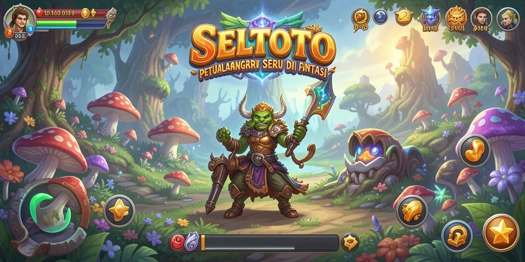 Tampilan gameplay RPG yang menarik dan mendalam di SELTOTO.
