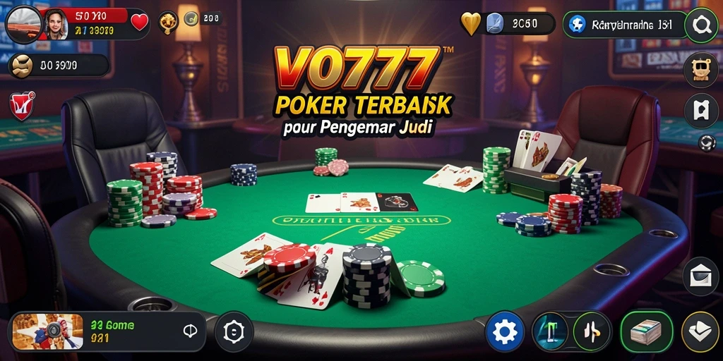 Tampilan gameplay Poker VO777 yang mendebarkan dan interaktif.