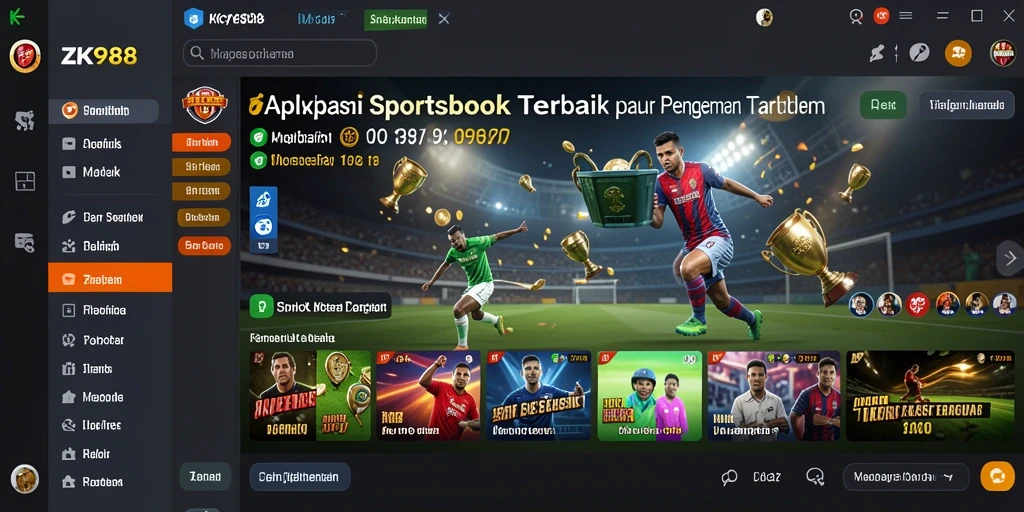 Tampilan gameplay ZK988 yang menarik dan interaktif.