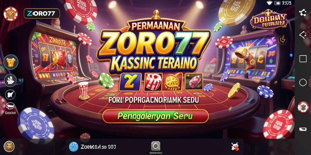 Gameplay ZORO77 yang menarik dengan berbagai pilihan Kasino.